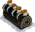 (image for) 1/2in Scale Chocolate Log Roll