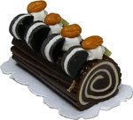 (image for) 1/2in Scale Chocolate Log Roll