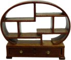 (image for) Oval Curio Shelf