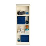 (image for) Narrow Bath Cabinet Navy Blue