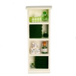 (image for) Narrow Bath Cabinet Green