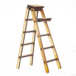 (image for) Folding Step Ladder Unfinished