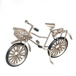 (image for) Bicycle Small - Silver w/ Basket