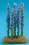 (image for) Larkspur Flower Blue 5pc