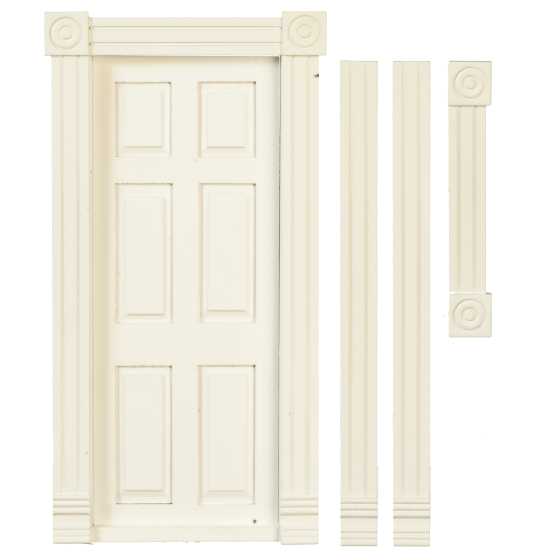 (image for) Traditional 6-Panel Door - White