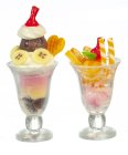 (image for) Ice Cream Sundaes Chocolate Banana/ Orange 2pc