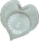 (image for) Clear Heart Shaped Glass Bowl