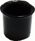 (image for) Glass Votive Candle Holder Black