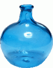 (image for) Antique Glass Demijohn Turquoise