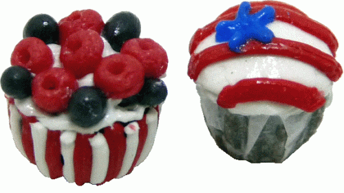 (image for) Patriotic Cupcakes Style 2