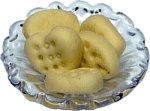 (image for) Heart Shaped Sugar Cookies on Glass Plate