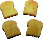 (image for) Toast 4pc