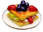 (image for) Fruit Filled Waffle Dessert