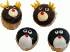 (image for) Christmas Cupcakes 4pc