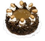 (image for) Dark Chocolate Cookie Puff Nut Cake