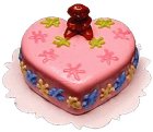 (image for) Pink Teddy Bear Cake