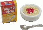 (image for) Malt O Meal Box & Bowl