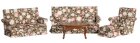 (image for) Floral Living Room Set - Floral - 5pc