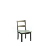 (image for) Kitchen Chair - Gray & Black