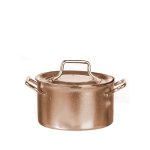 (image for) Large Pot w/ Lid - Copper