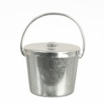 (image for) Ice Bucket w/ Lid Silver