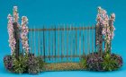 (image for) Fence with Pink Flowers