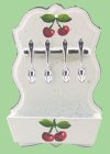 (image for) Cherry Spoon Rack w/ 4 Spoons