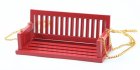 (image for) Porch Swing Red