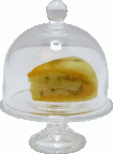 (image for) Roquefort Cheese in Glass Dome Tray