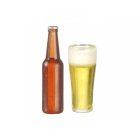 (image for) Beer Bottle w/ Glass of Beer