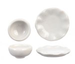 (image for) Plates & Bowls White 4pc