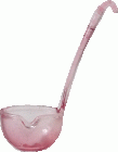 (image for) Glass Laddle Pink