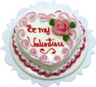 (image for) Be My Valentine Heart Cake