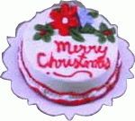 (image for) Merry Christmas Cake