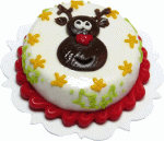 (image for) Reindeer Christmas Cake