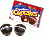 (image for) Chocolate Cupcake Box w/ Cupcakes 3pc