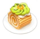 (image for) Peach Cream Roll Cake