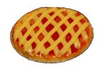 (image for) Lattice Crust Apple Pie in Tin