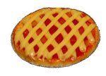 (image for) Lattice Crust Apple Pie in Tin