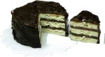 (image for) 3-Layer Chocolate Cake - Cut