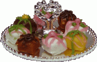 (image for) Silver Tray w/ Petit Fours