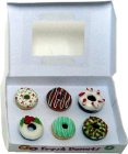 (image for) Christmas Donuts in Donut Box Style 2