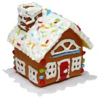 (image for) Gingerbread House Sprinkled Roof