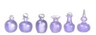 (image for) Assorted Bottles Purple 6pc