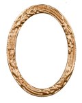 (image for) Oval Frame - Small - Gold