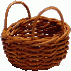 (image for) Wicker Basket w/ Handles