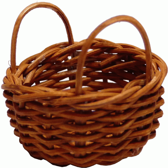 (image for) Wicker Basket w/ Handles