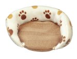 (image for) Dog Bed w/ Paw Prints - Small