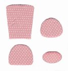 (image for) Cushion Kit Pink w/ White Polka Dots