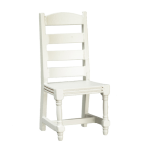 (image for) Ladderback Side Chair - White